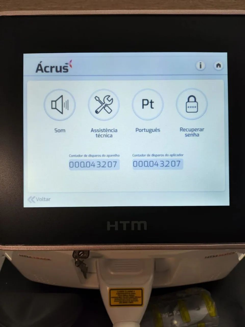 Acrus equipamento de epilação a laser - Foto 4