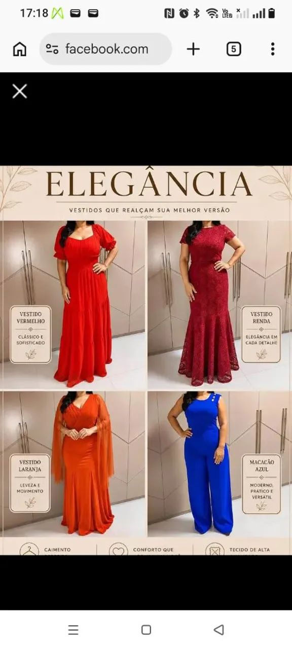 Vestidos abaixo do preço 