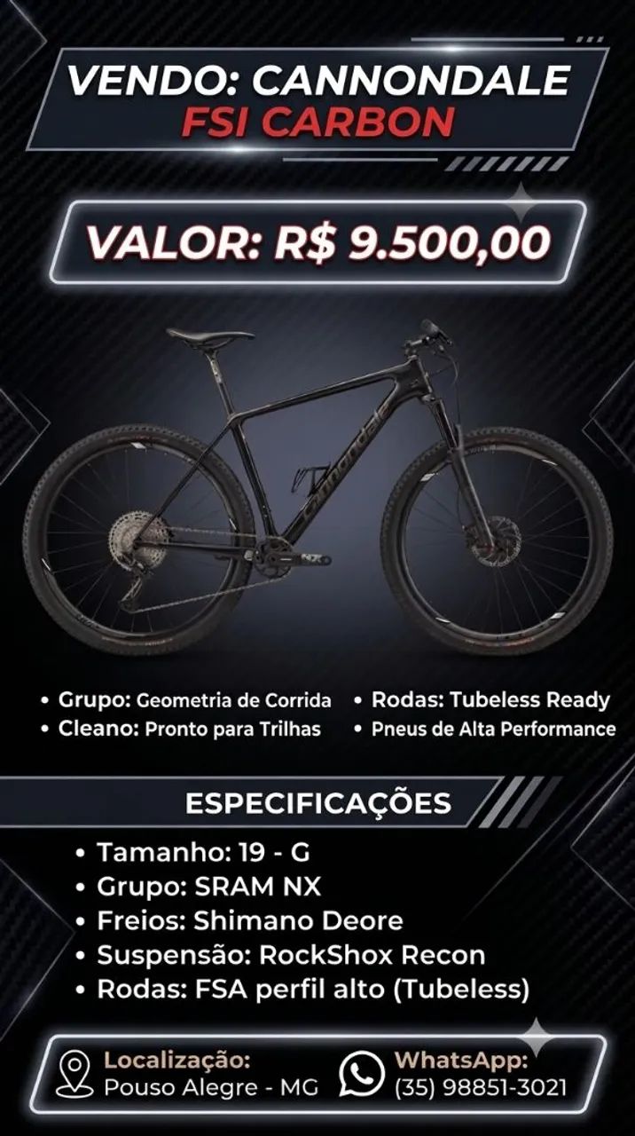 Canondale FSI Carbon 19