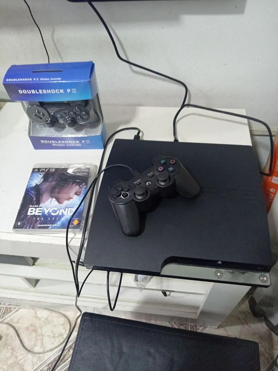 Console PS3 Preto Slim Usado 