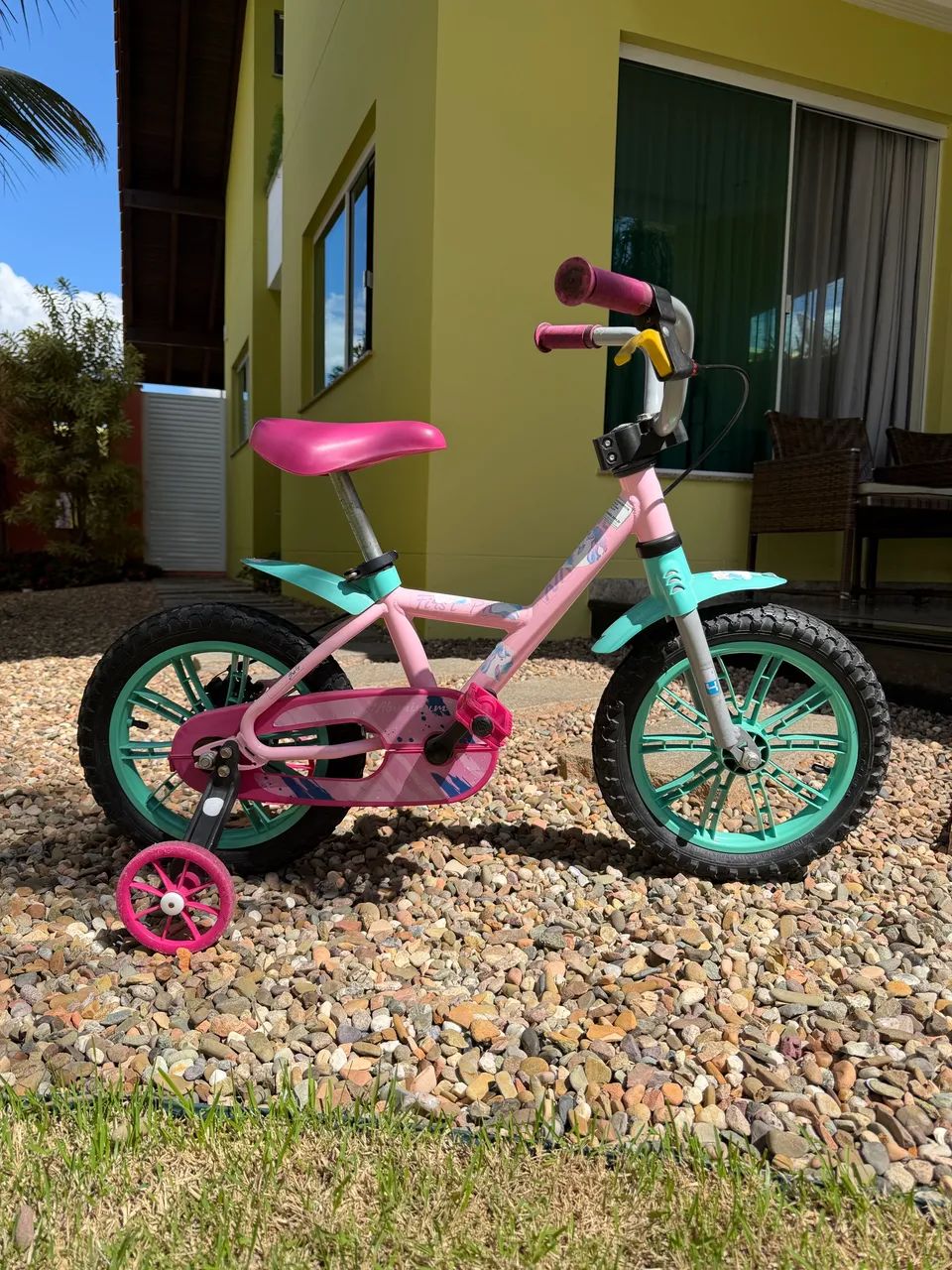 Bicicleta infantil aro 14 - Foto 4