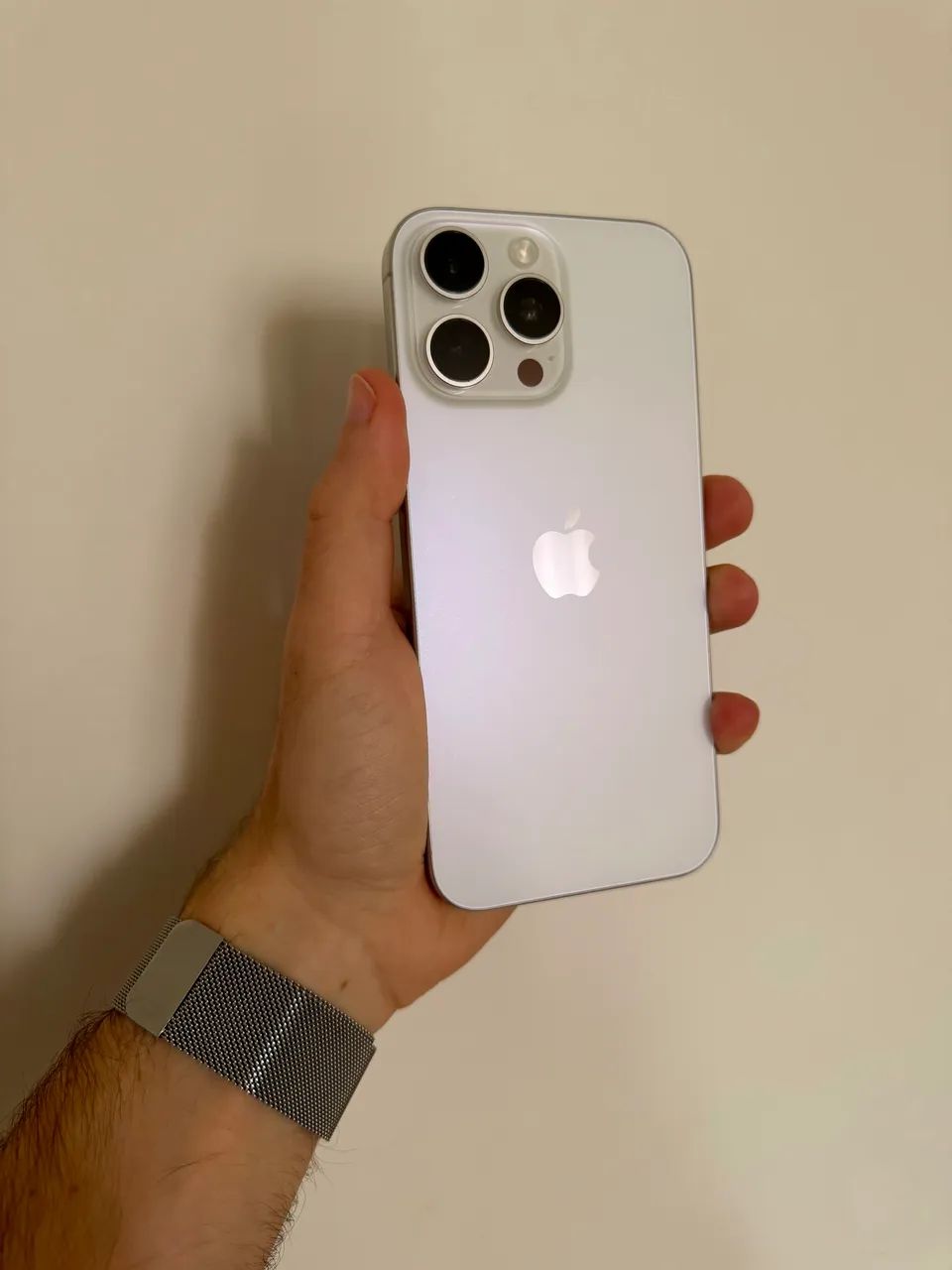 iPhone 16 Pro Max 256GB Branco - Foto 2
