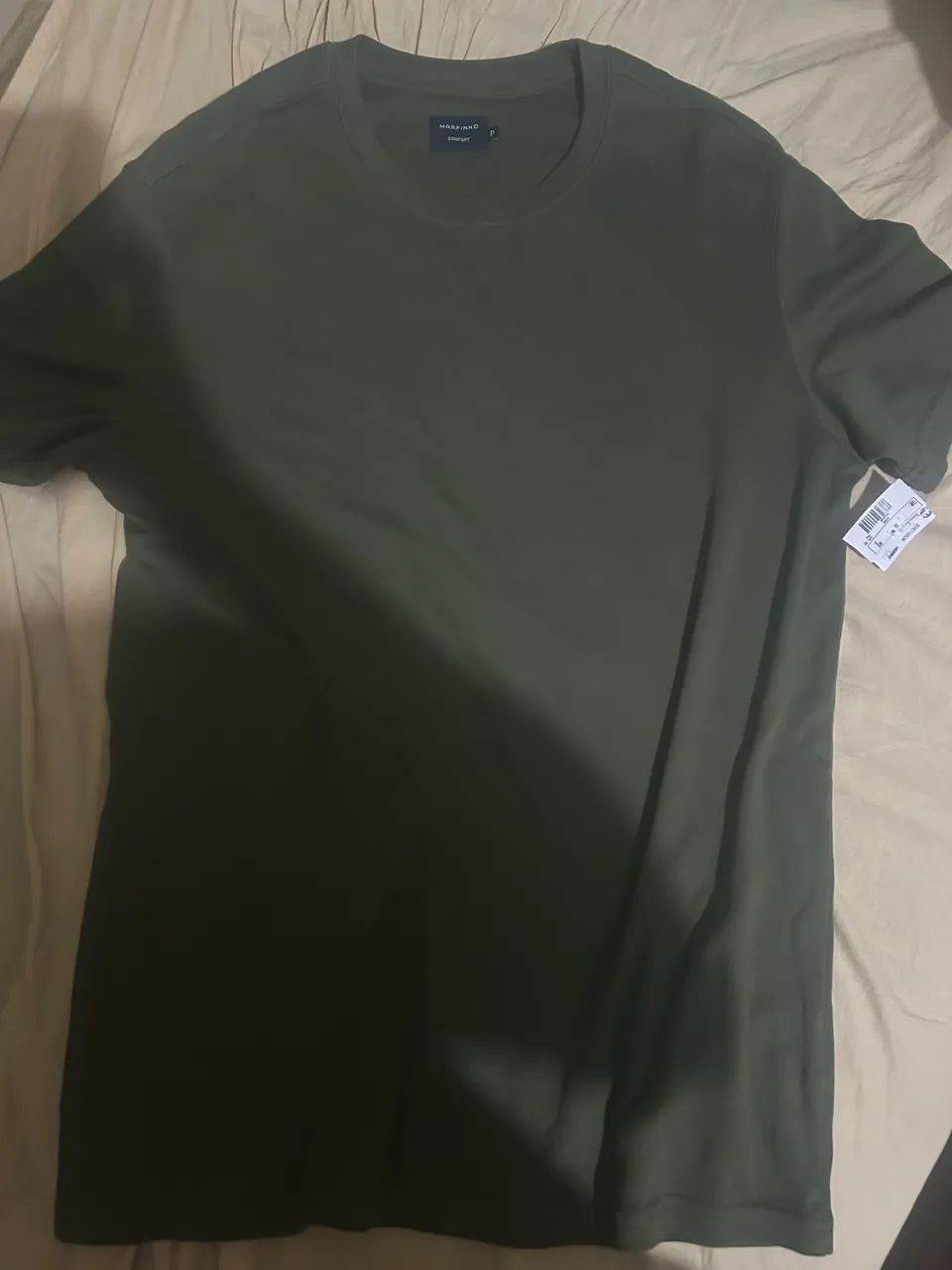 camiseta manga curta, Verde. Nova. - Foto 5