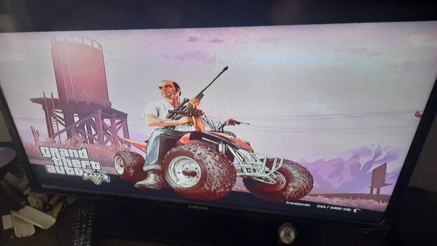ps3 slim des/blo/que/a/do - Foto 4