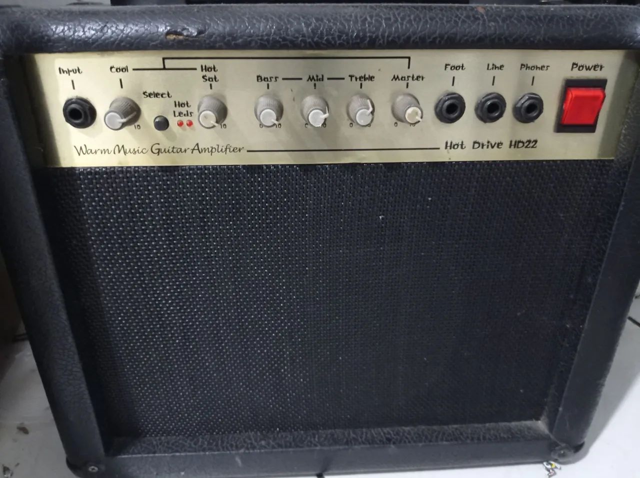 Caixa amplificada warm 