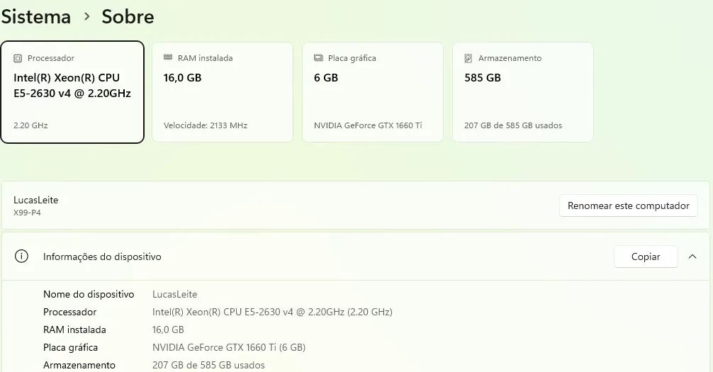 Pc gamer, 1660 ti 6gb, 20gb ram, xeon e5-2630 v4 - Foto 2