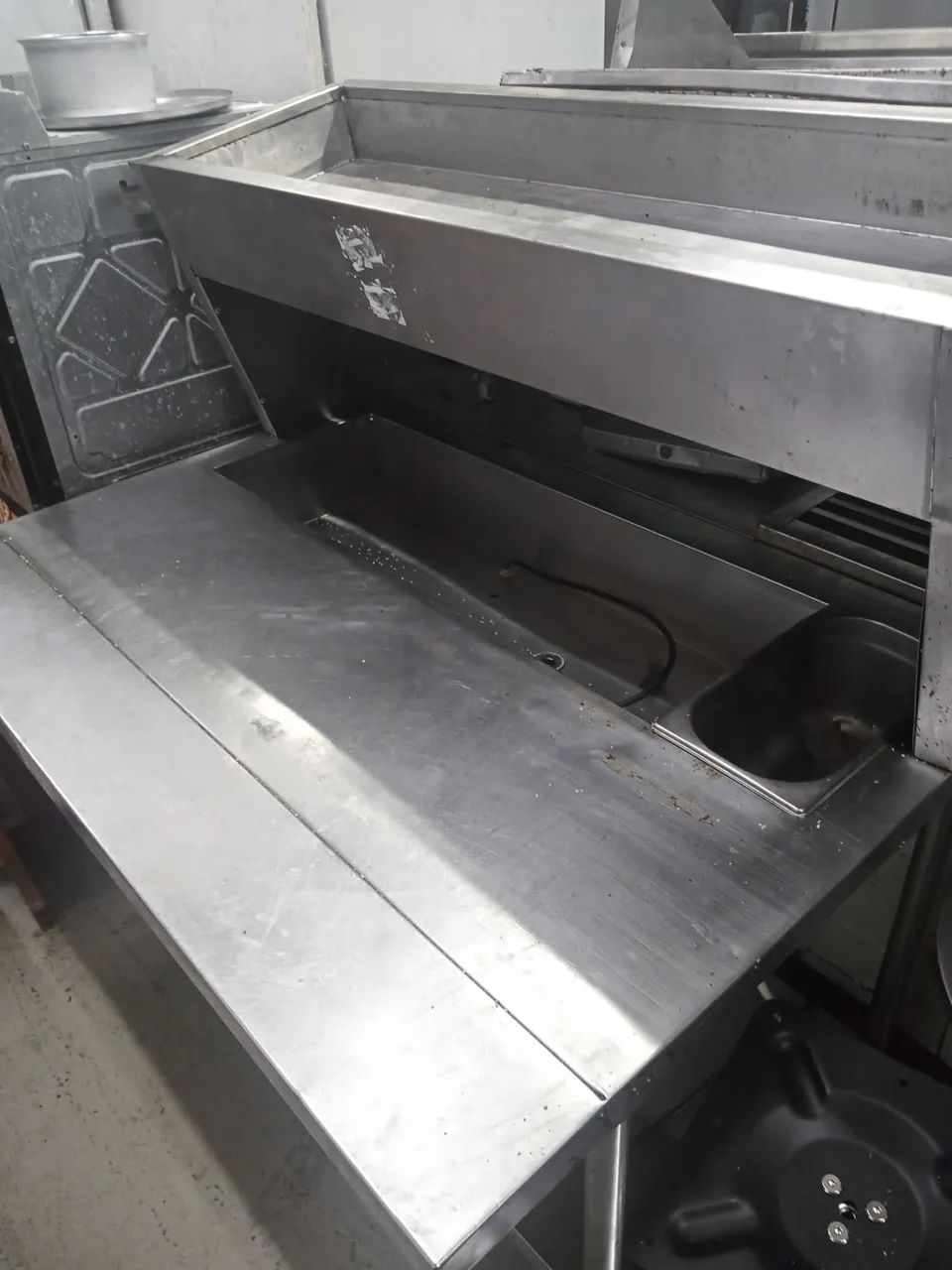 Balcão Condimentadora pista gelada e quente , inox  - Foto 4