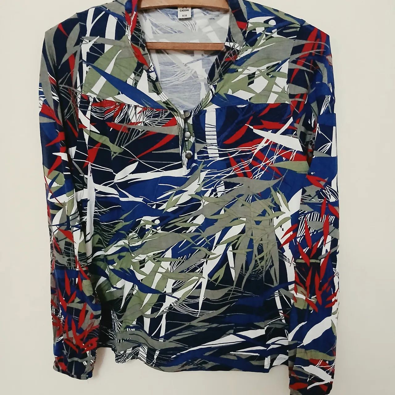 Blusa feminina manga longa 