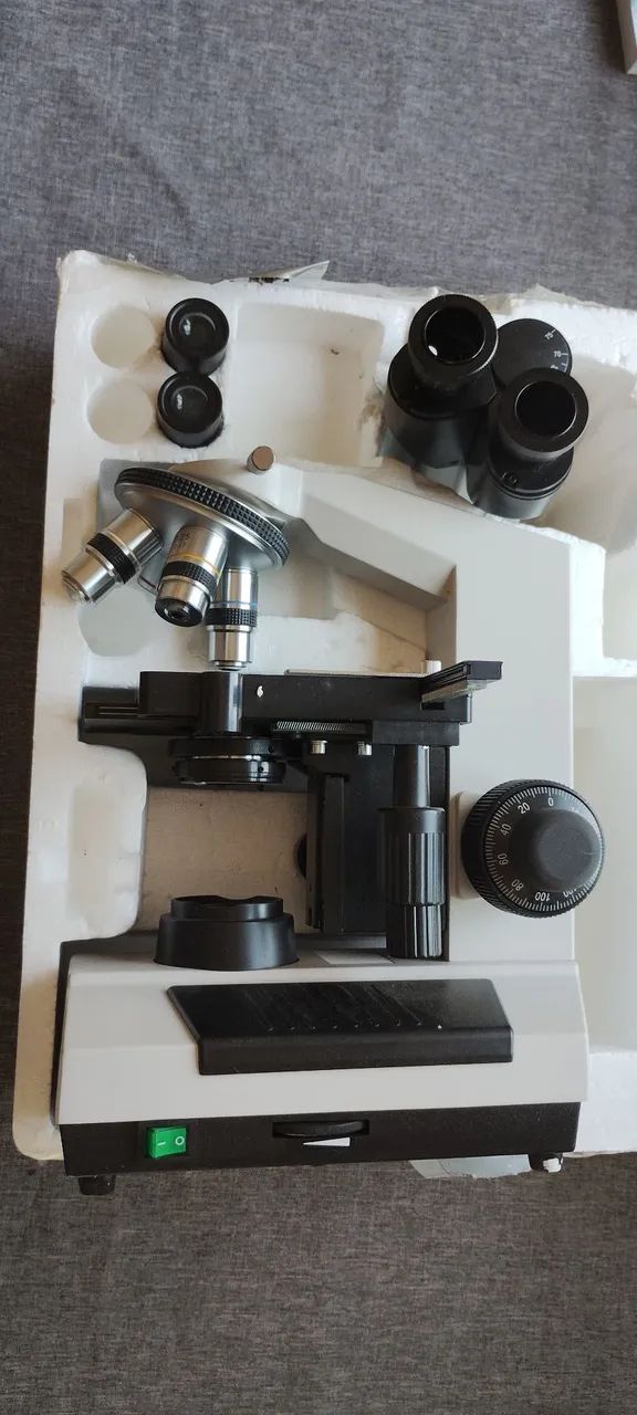 Microscópio  Olen  - Foto 3