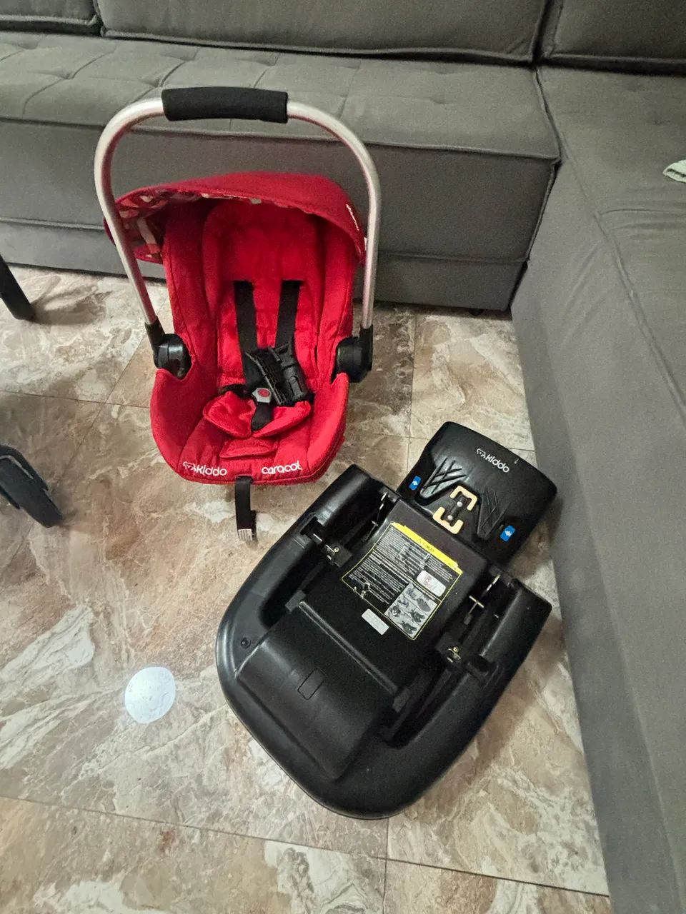Carrinho de Bebê Travel System Eclipse + Bebê Conforto Kiddo - Foto 3