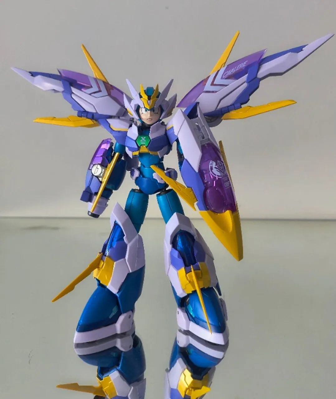 Figure Bandai Megaman X - Giga Armor com Rush Jagd original