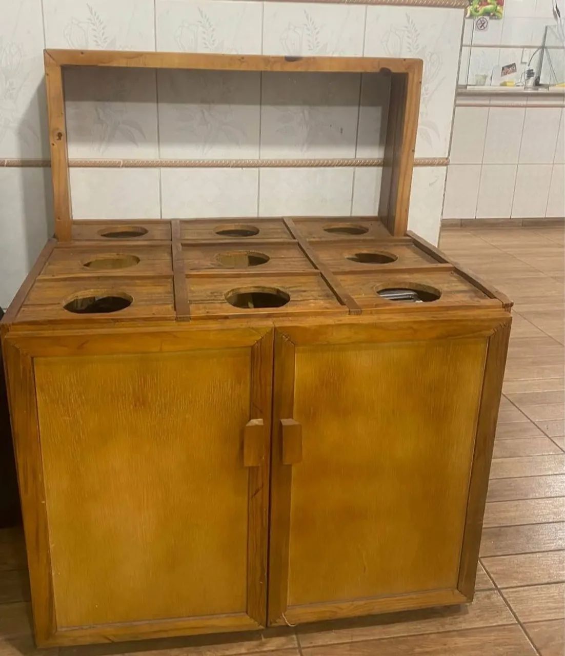 Balcão rústico para Açaiteria e Sorveteria  - Foto 2