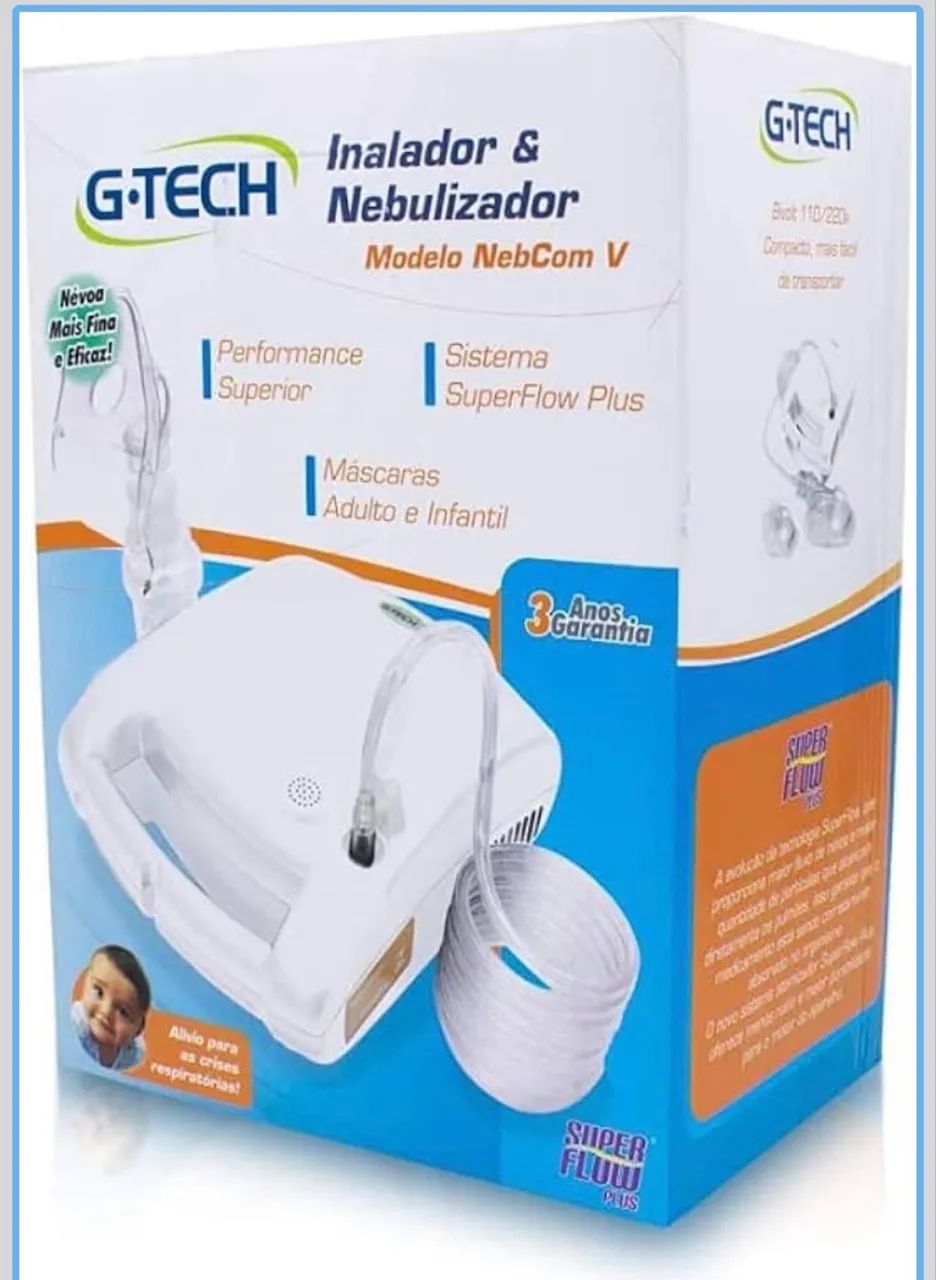 Nebulizador e Inalador G-Tech - Foto 3