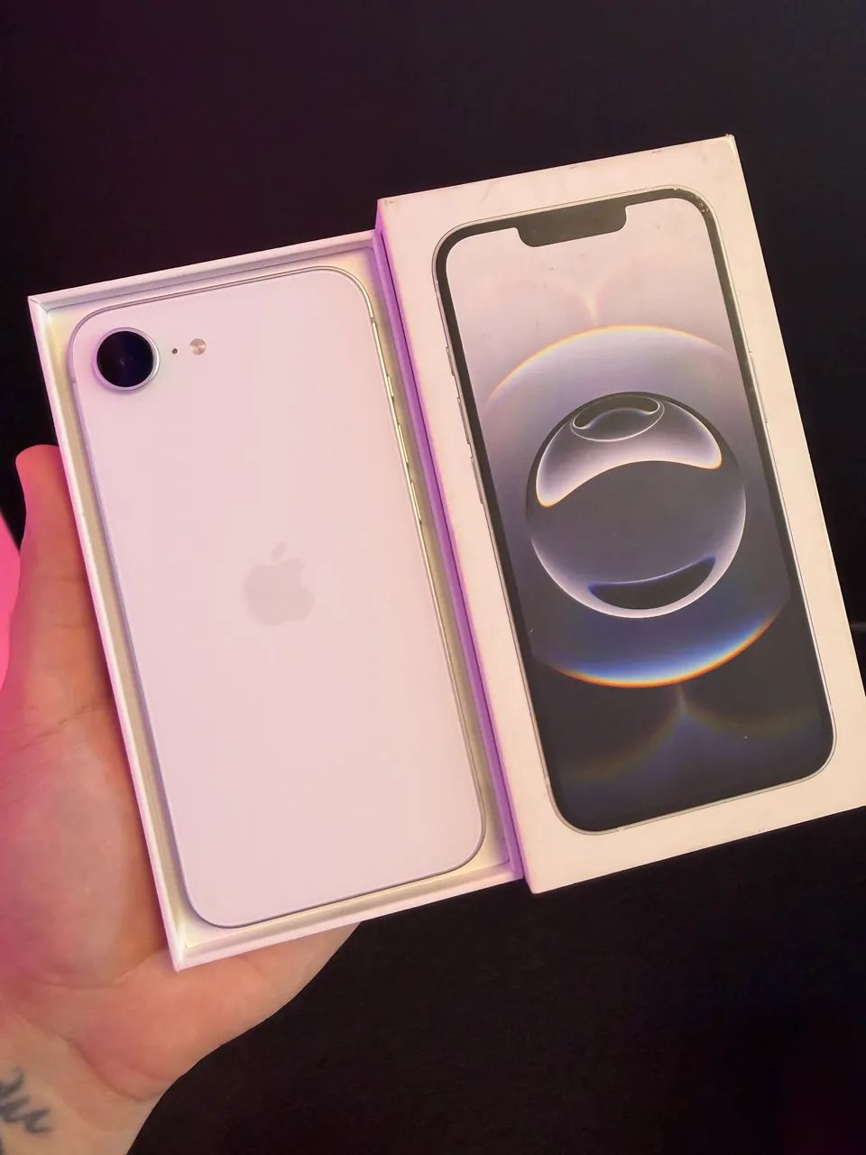 iPhone 16e 128GB Branco - Foto 5
