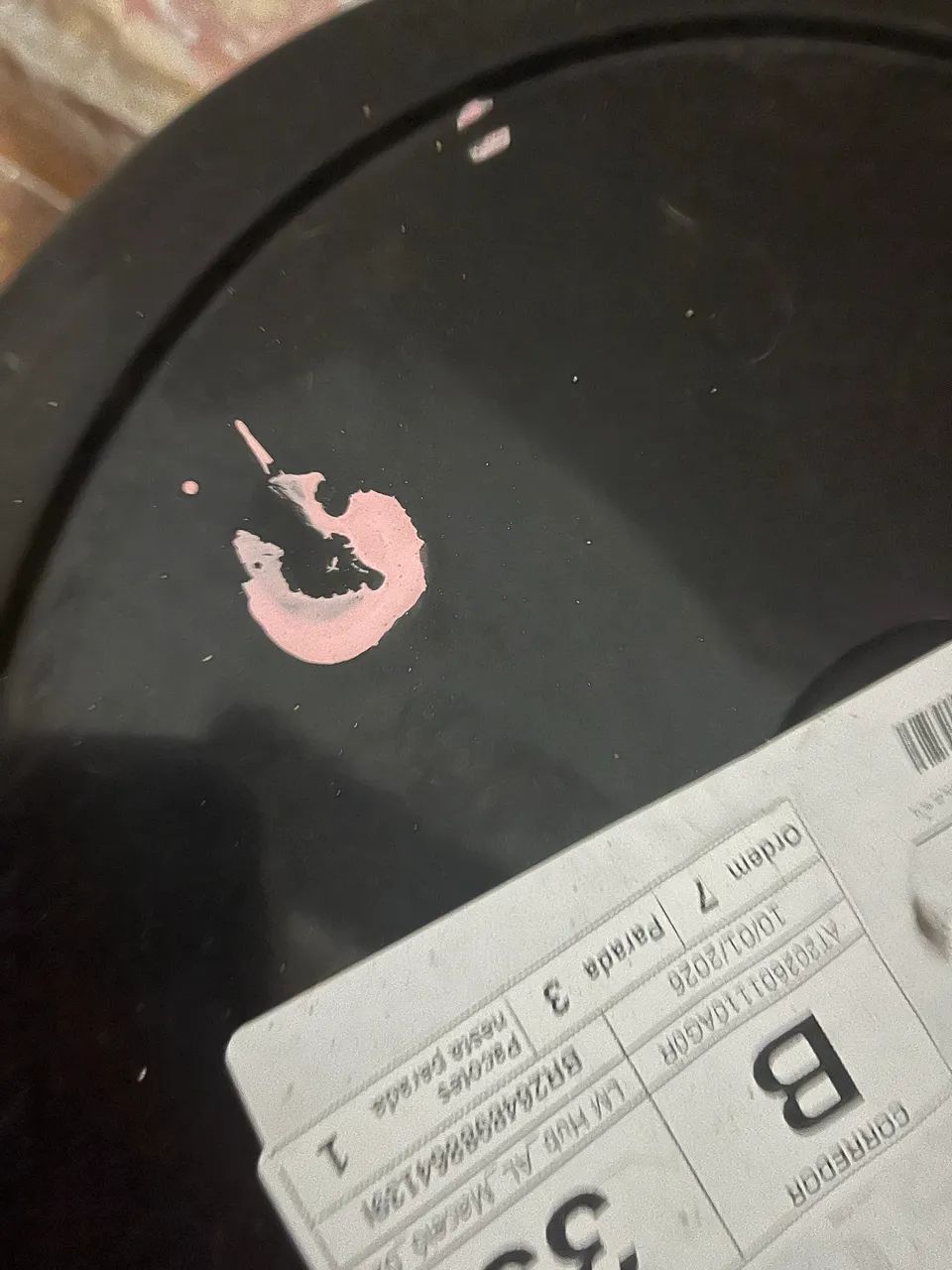 Vendo tinta rosa 12L