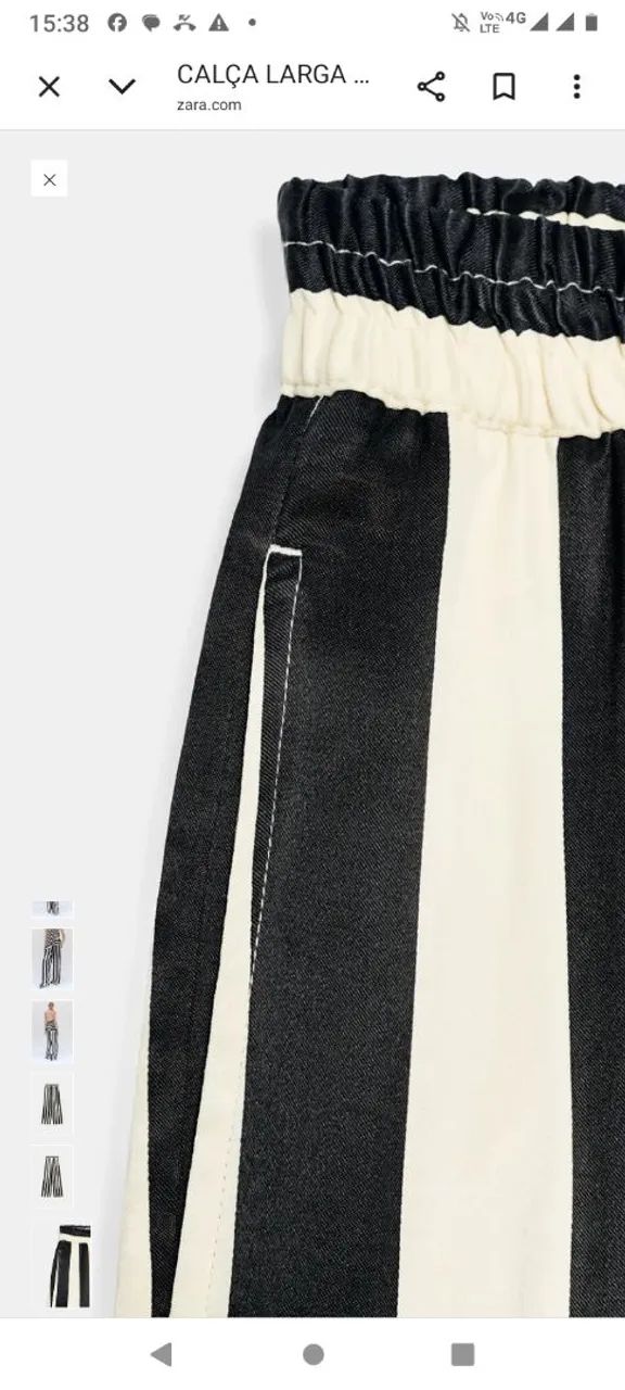 Calça Zara P M - Foto 2