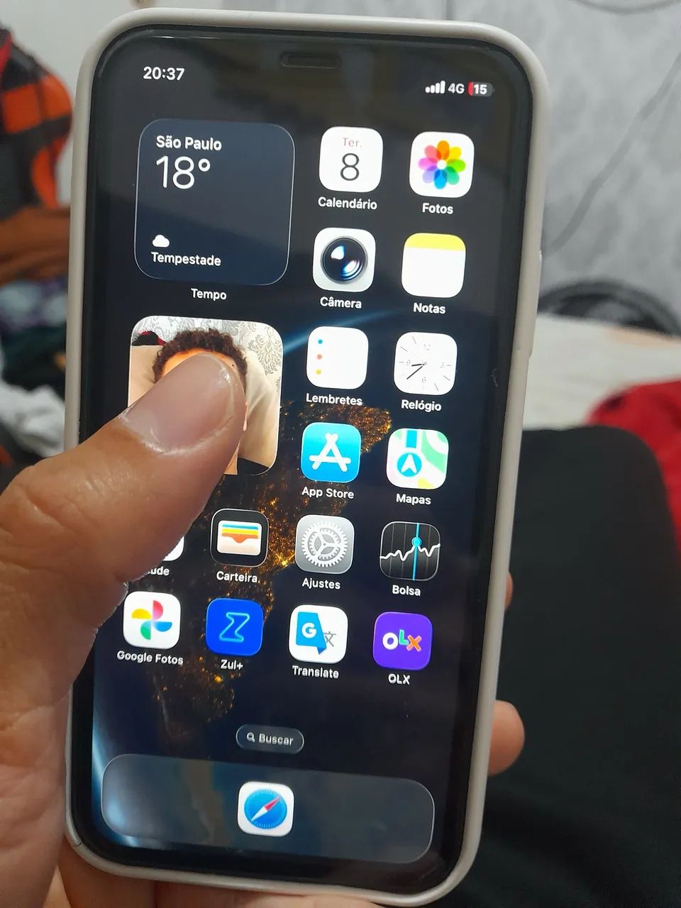 Iphone 11 impecável bateria trocada  - Foto 2