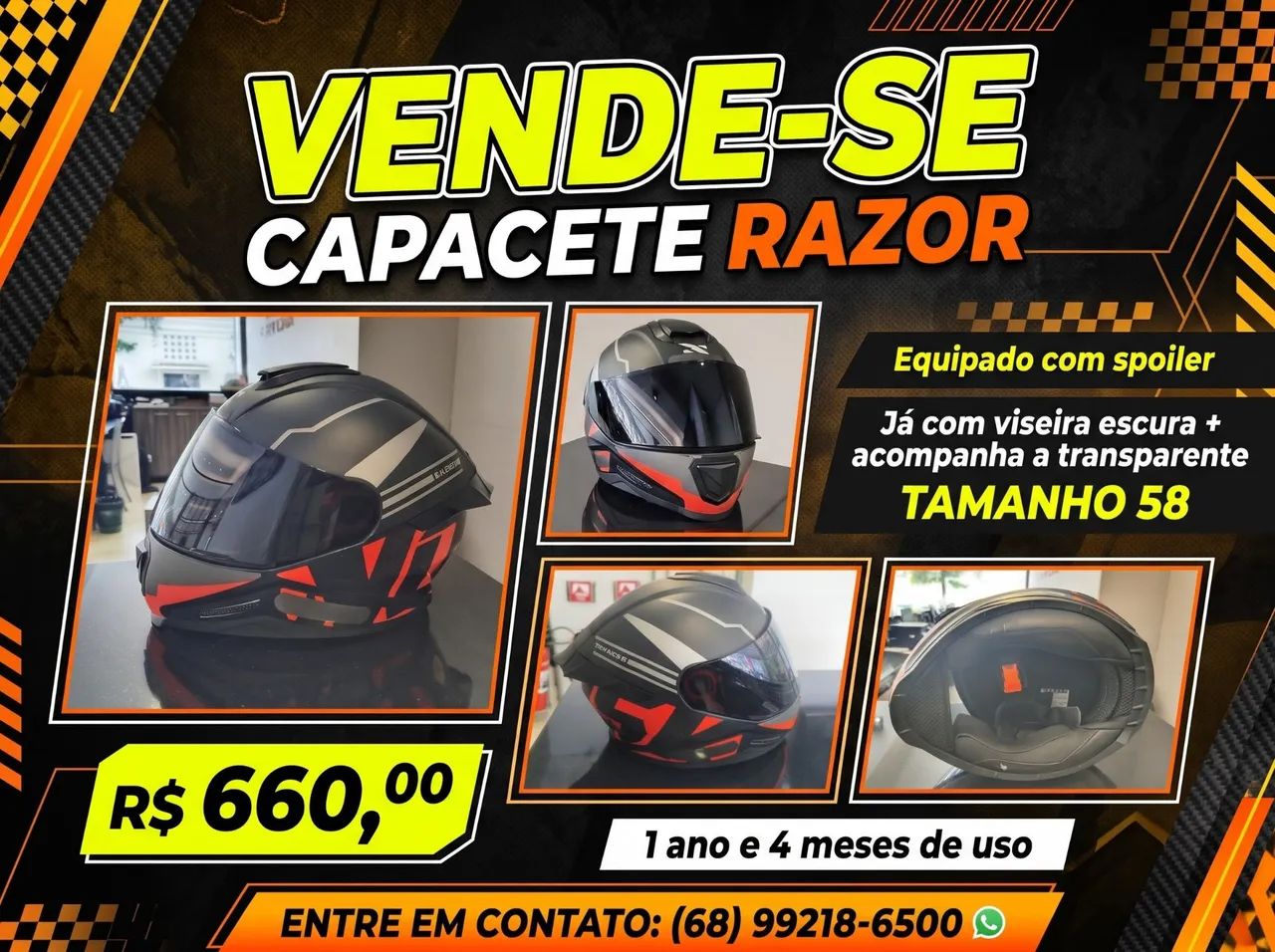 Vender capacete 