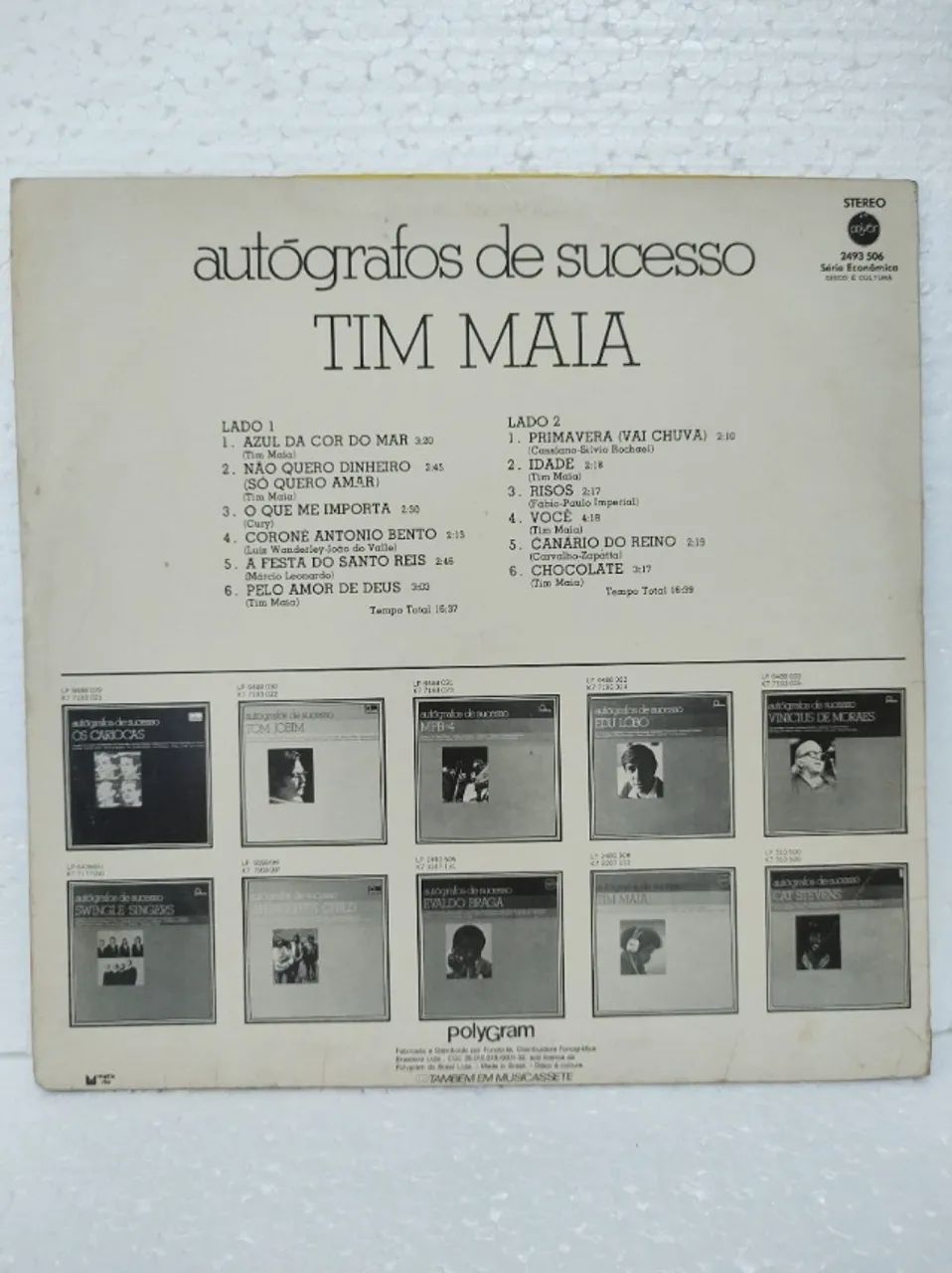 LP TIM MAIA - Autógrafos de sucesso - Foto 2
