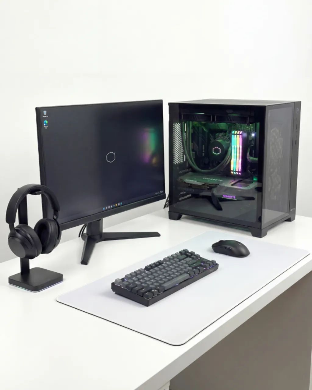 PC Gamer AMD Ryzen 5 5600 + RTX 3060 12GB + 32GB DDR4 + Water Cooler 360mm + Windows 11 Pr