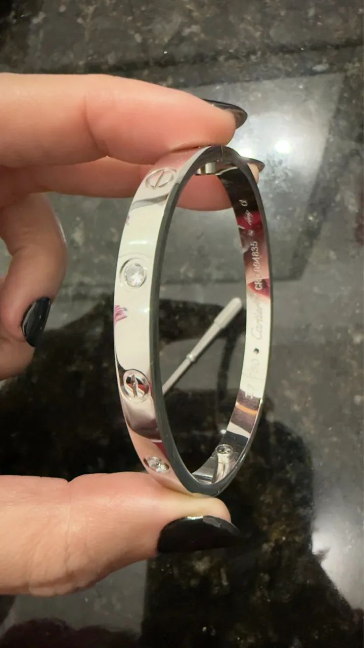 Pulseira Love Inspired com Zircônias - Foto 3
