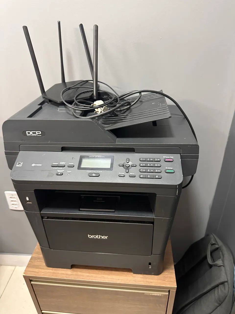 Impressora Multifuncional Brother Dcp-8152dn - POUCO USADO-