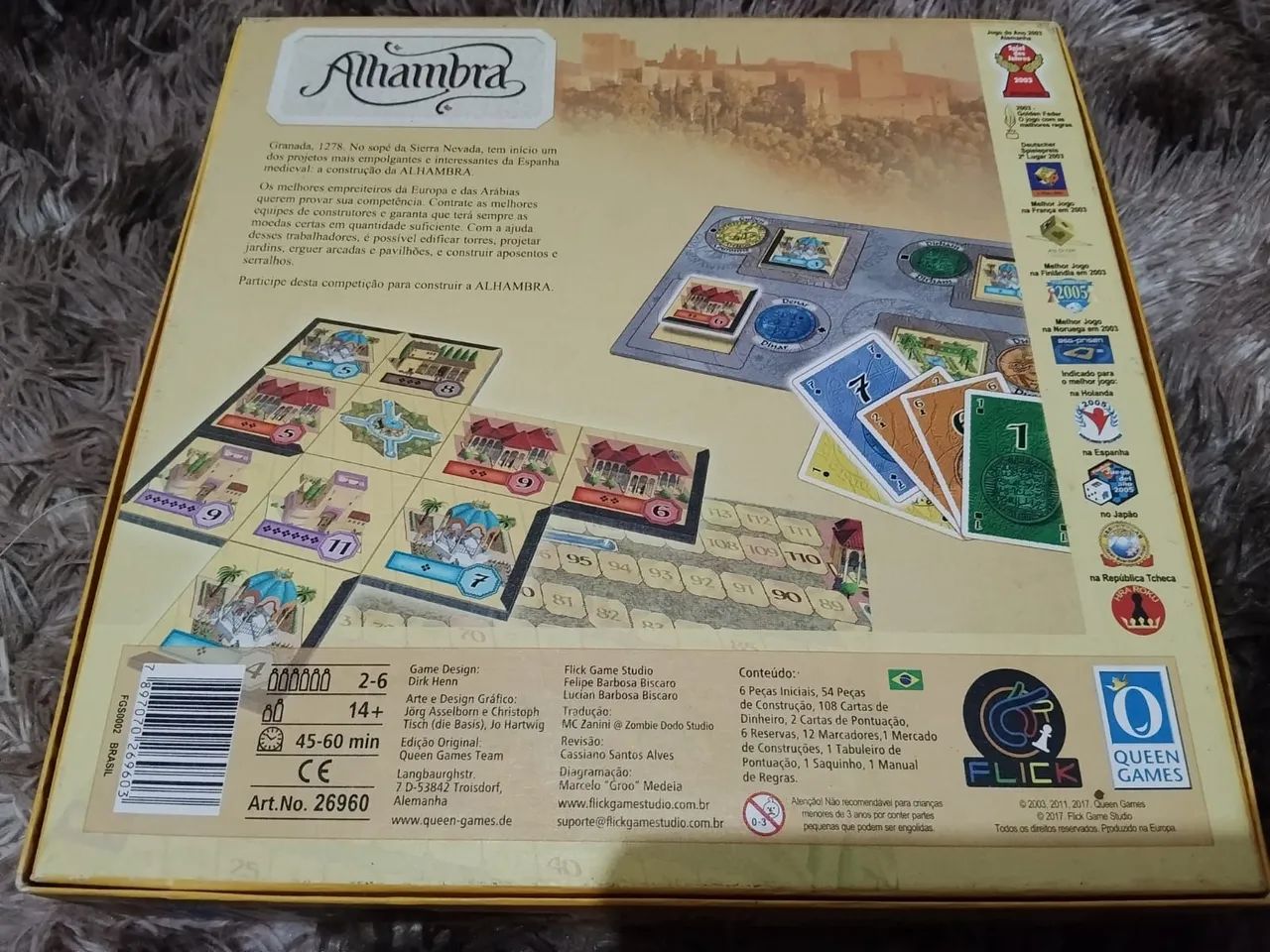 Alhambra jogo de tabuleiro  - Foto 2