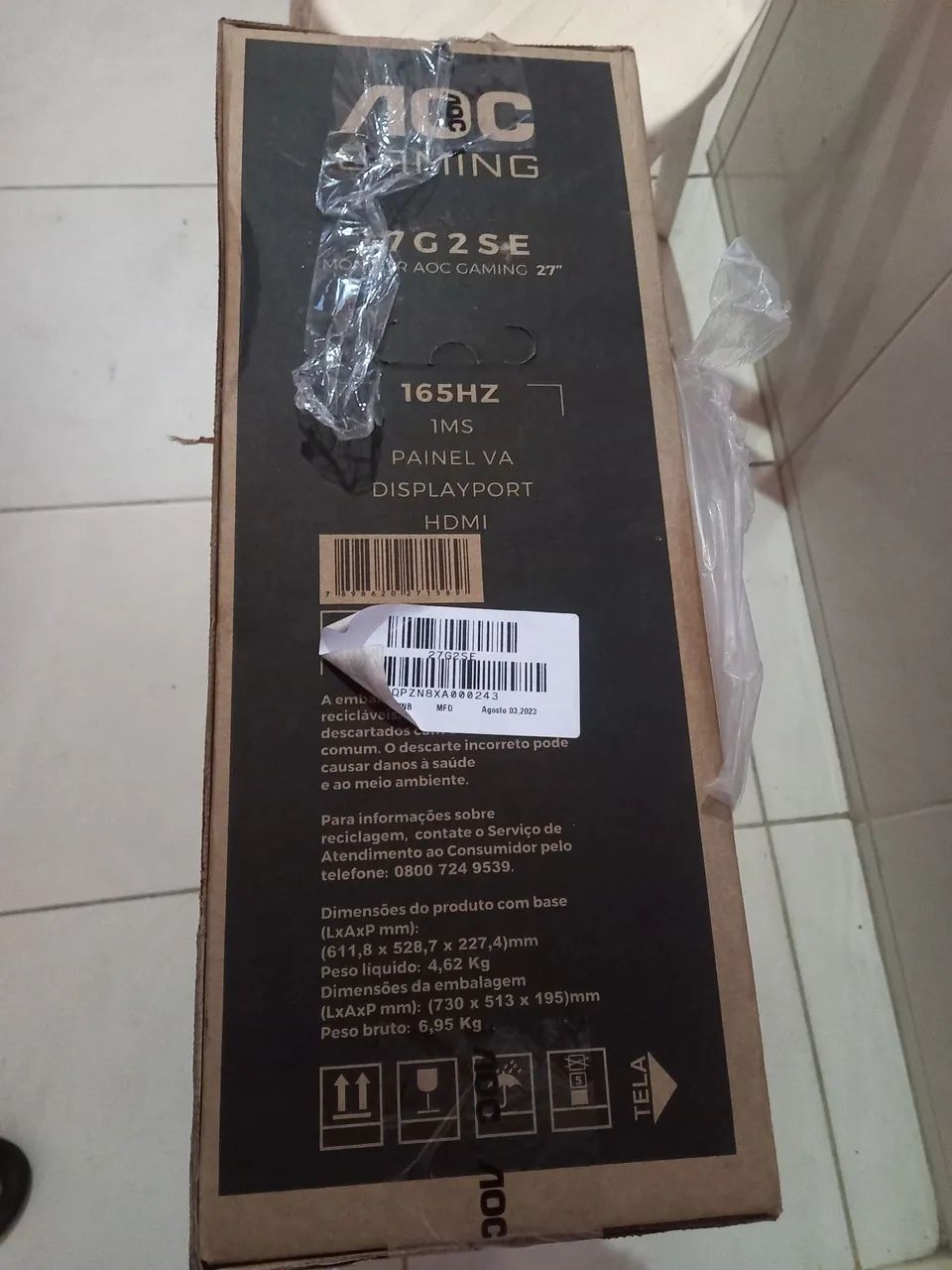 Monitor Game 27 polegadas  - Foto 3