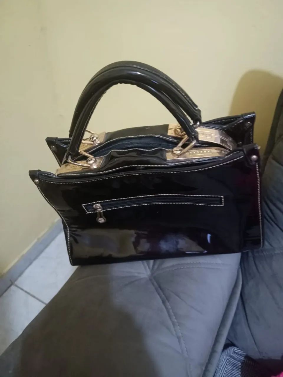 Bolsa preta nova - Foto 2