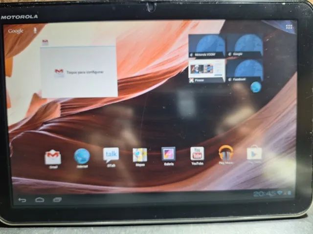 TABLET MOTOROLA XOOM MZ605 - CLÁSSICO, ROBUSTO E TOTALMENTE