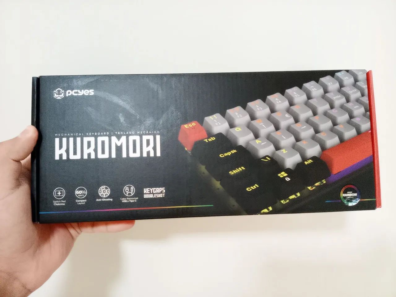 Teclado Mecânico Kuromori