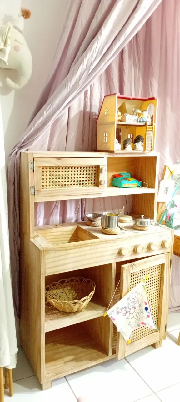 Cozinha infantil pinus