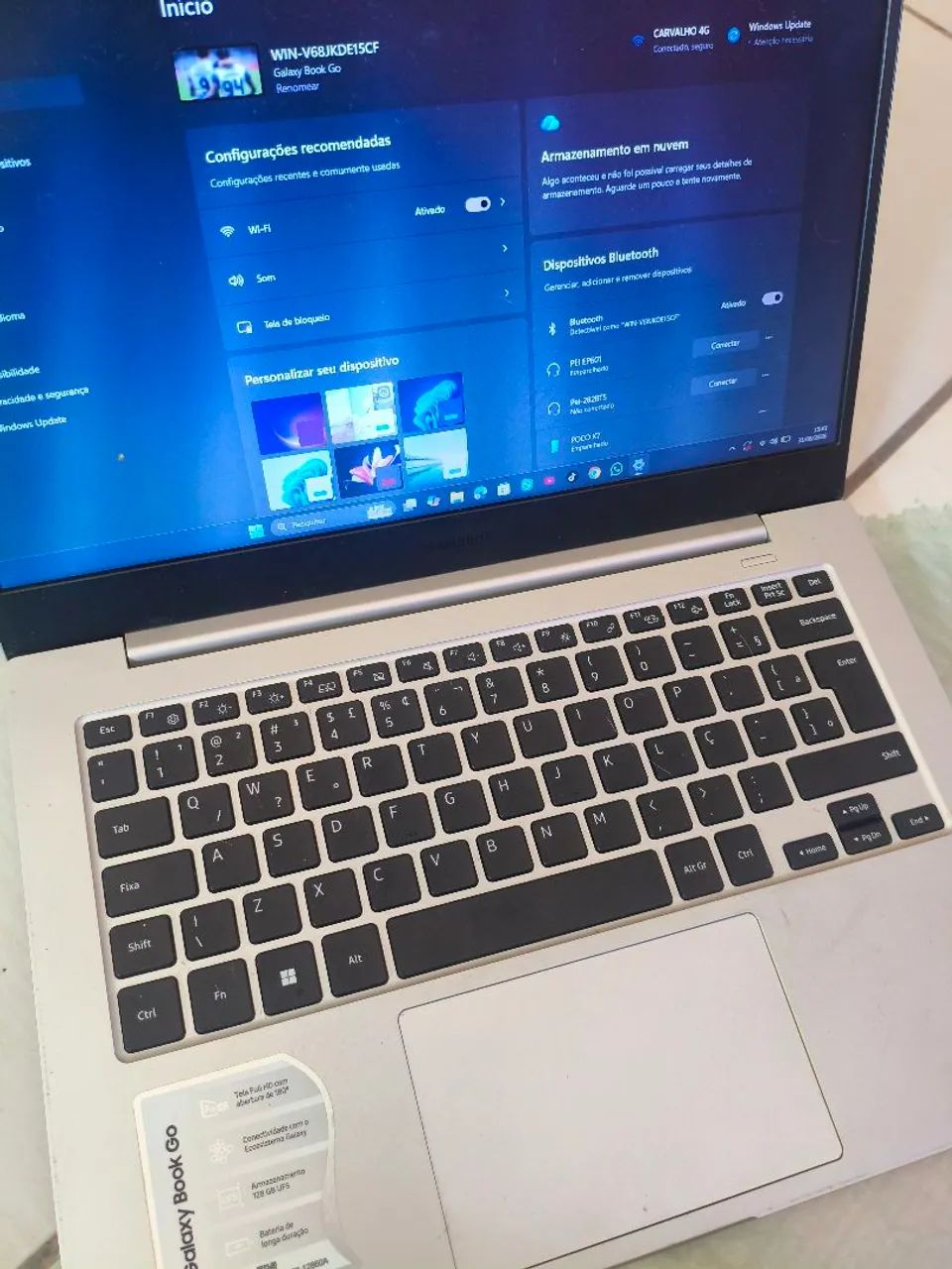 NOTEBOOK GALAXY BOOK GO