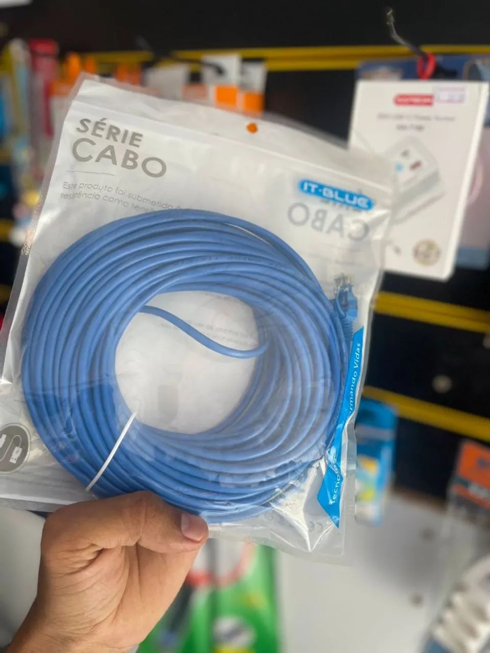 Cabo de rede RJ45 10,25,20 ou 30 metros  - Foto 3