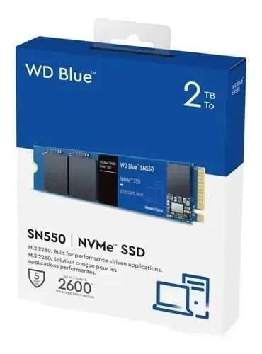 SSD WD Blue SN550 de 2TB - Foto 2