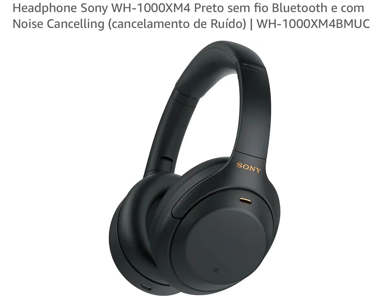 fone sony wh-1000xm4