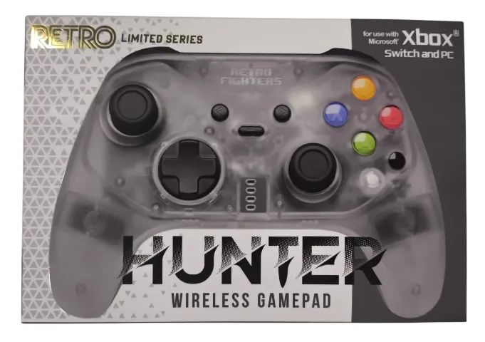 Controle Sem fio Xbox Clássico Hunter Translucido