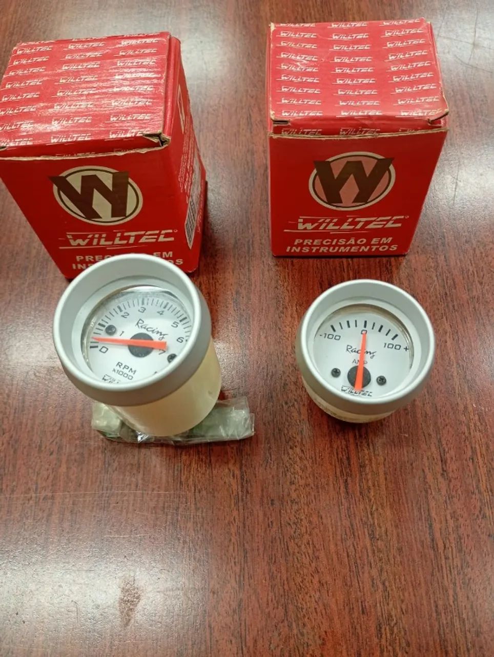 Conta Giro e Amperímetro Willtec de 52mm - Foto 4