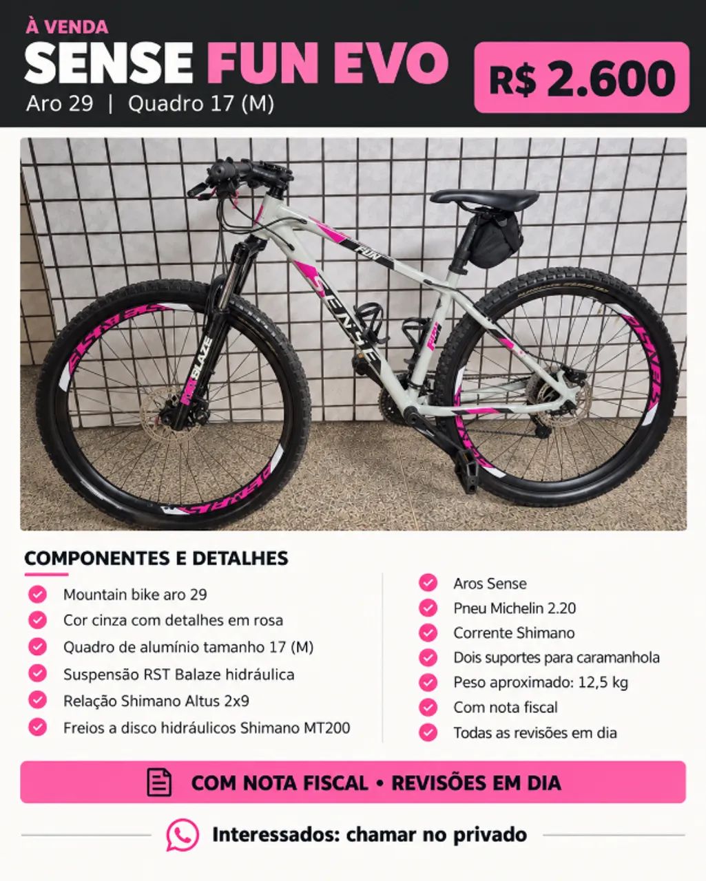 BICICLETA MTB SENSE FUN EVO  - Foto 5