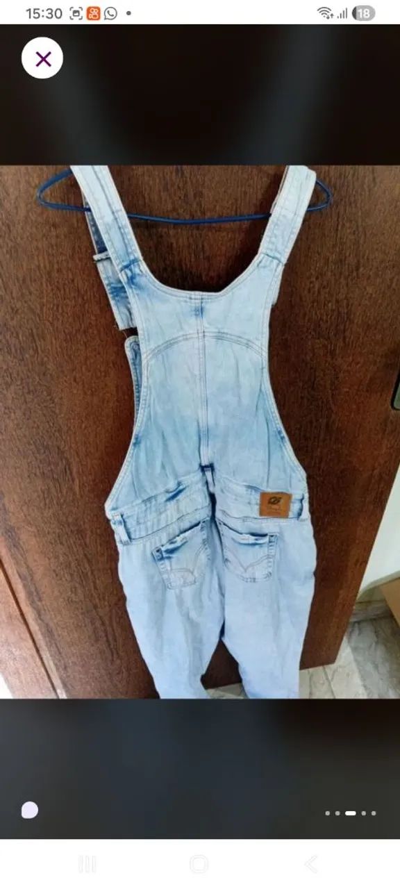 Macacão Jeans Feminino  - Foto 3