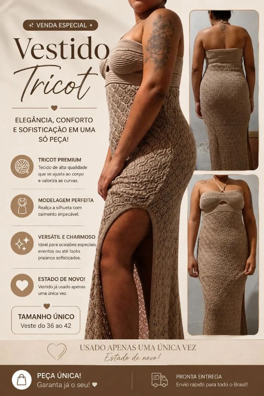 Vestido moda praia/festa  - Foto 2