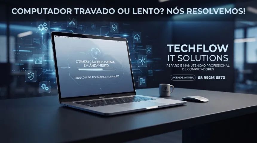 Formatação e Manutenção de Computadores e Notebooks | Atendimento com Qualidade