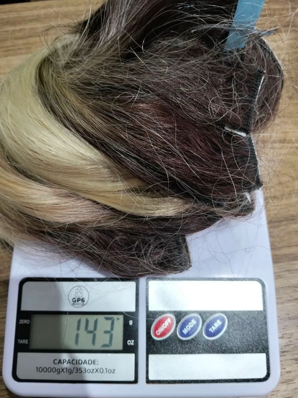 Cabelo Brasileiro com fita 