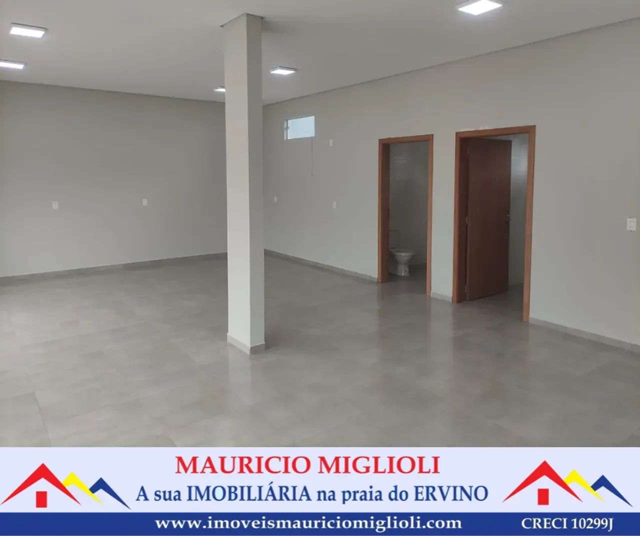 Sala comercial com + 3 apartamentos  na Praia do Ervino - Foto 5