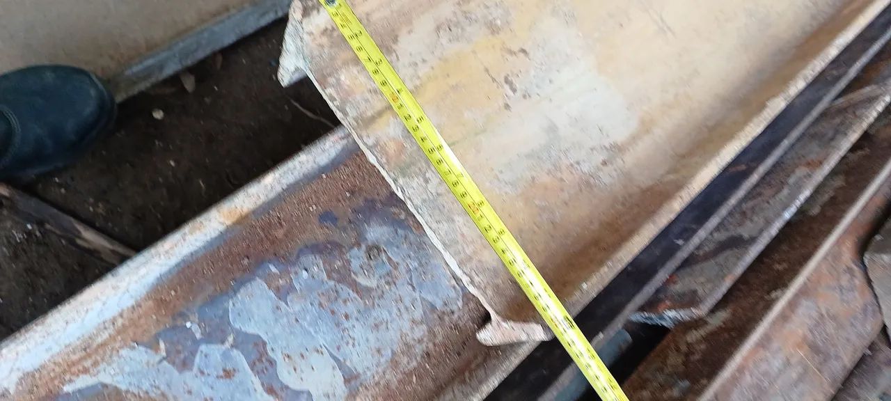 VIGA I DE FERRO 30CM LARGURA X 3,40MT COMPRIMENTO /// R$1020,00