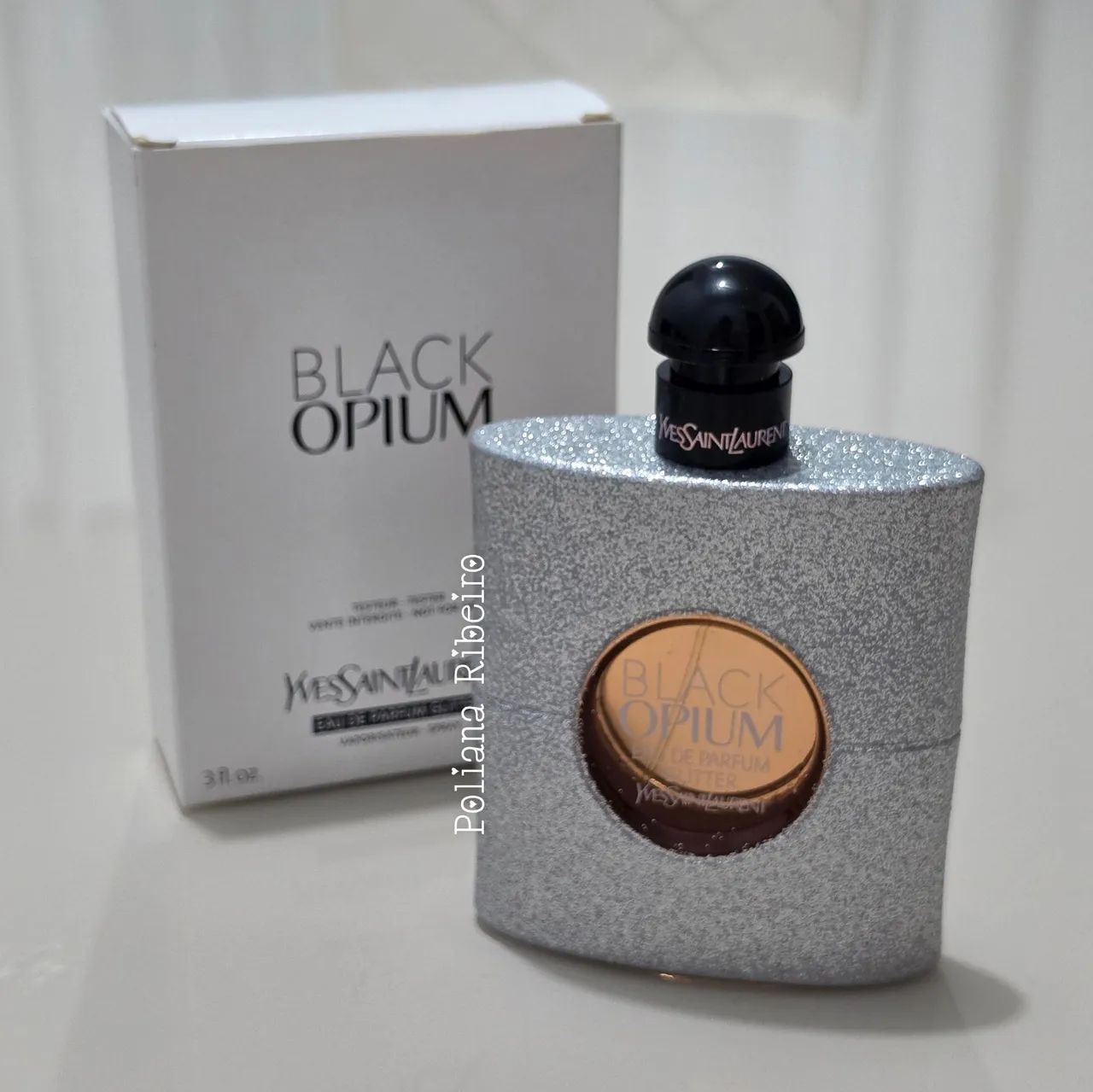 Perfume Yves Saint Laurent Black Opium Glitter 90 ml - Foto 5