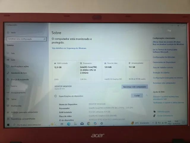 Notebook Acer Aspire E15 - Foto 3
