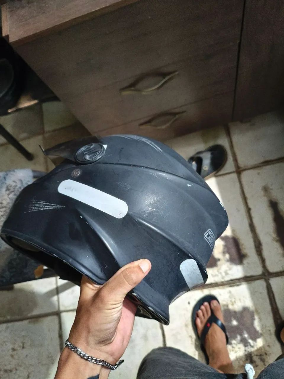 2 capacetes usados - Foto 3