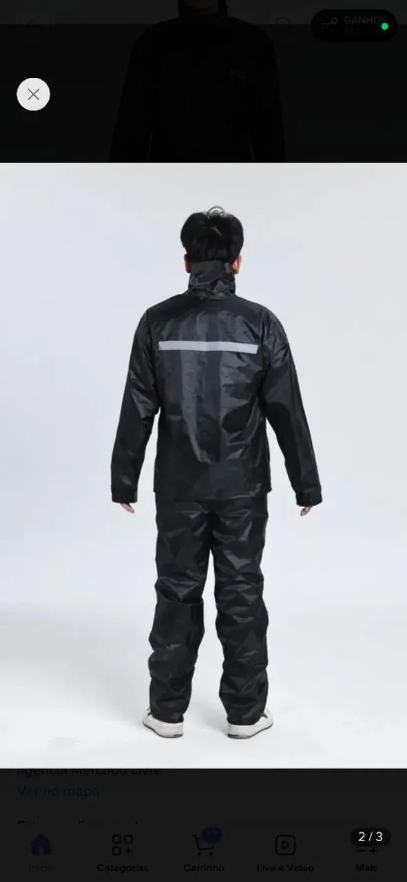 Capa De chuva Atec Nylon  - Foto 3