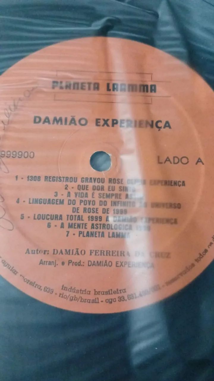 LP DAMIÃO EXPERIENCIA - PLANETA LAMA - 800 RARO - CDs, DVDs etc LP DAMIÃO EXPERIENCIA - PLANETA LAMA - 800 RARO - CDs, DVDs etc